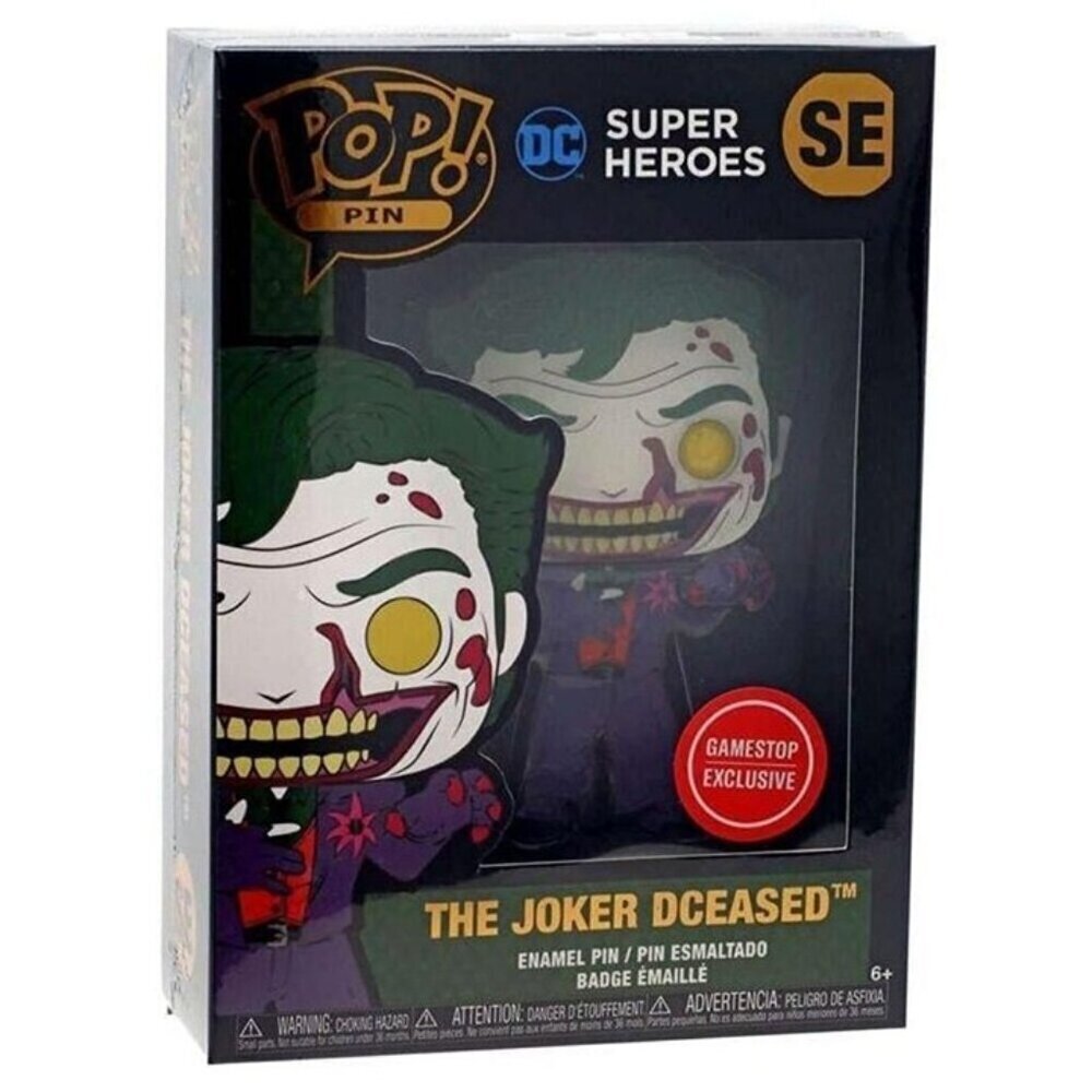 Funko POP! Pin – The Joker DCeased (Bloody) Large Enamel Pin – SE